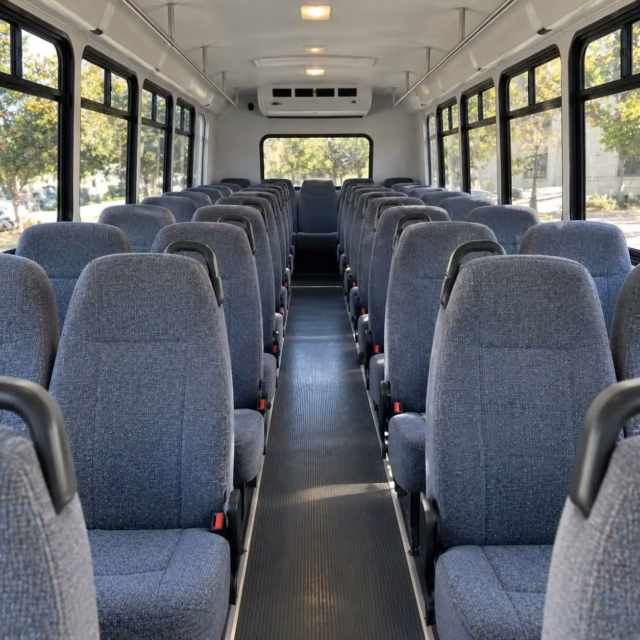 25 passenger minibus inside