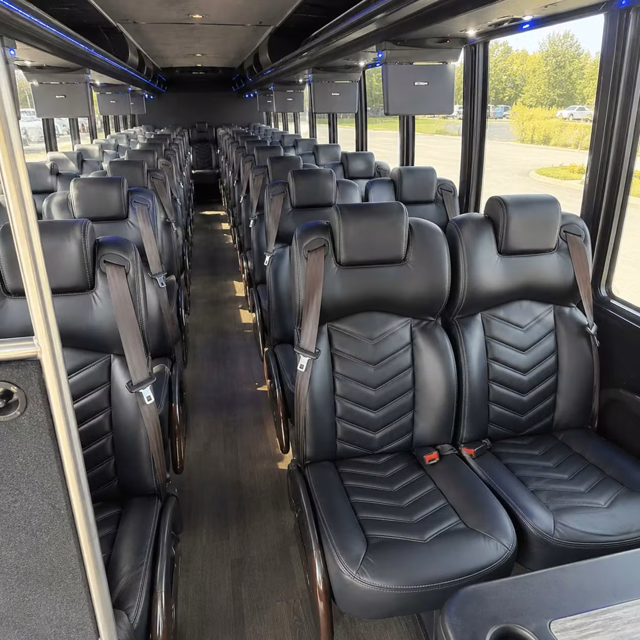 35 passenger minibus inside