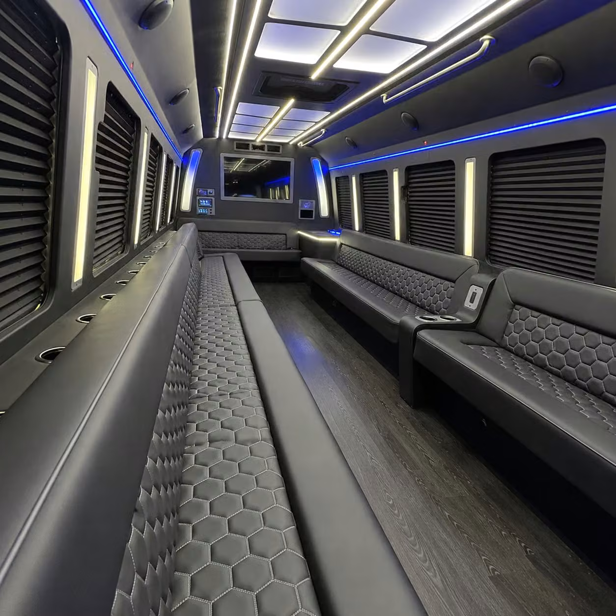 party bus interior