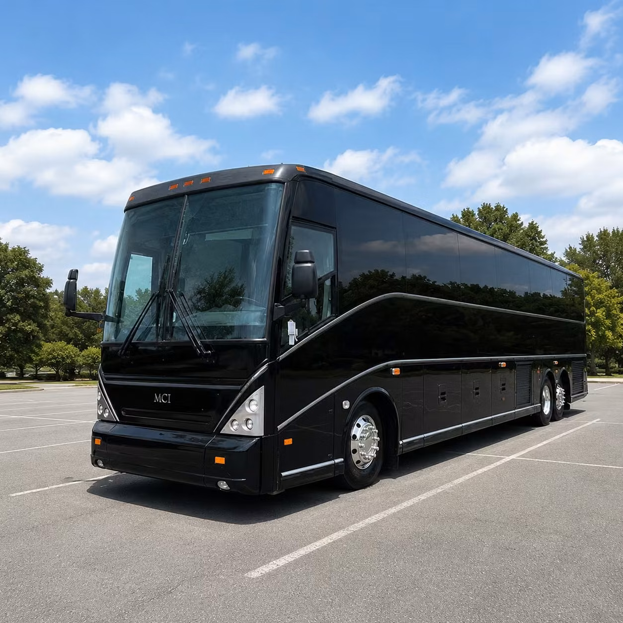 virginia beach charter bus rental exterior
